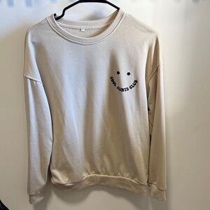 Cool Aunts Club Cream Sweatshirt